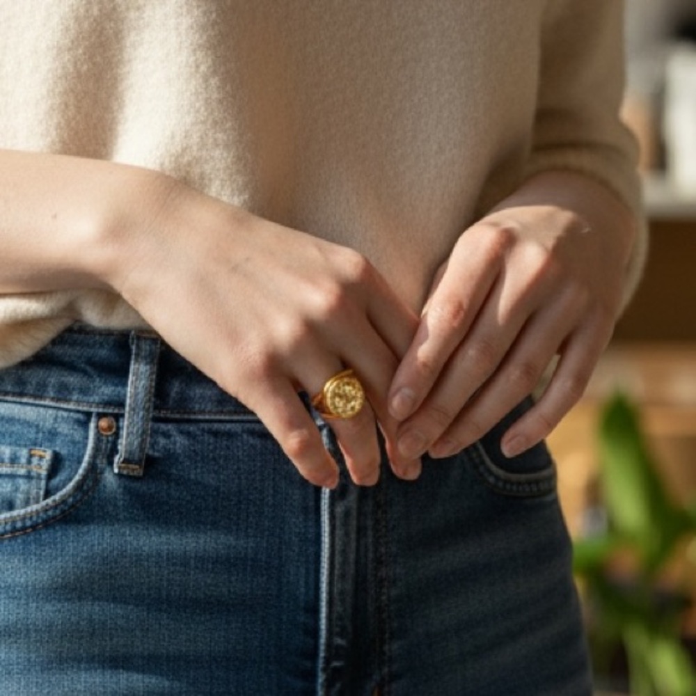Louis Vuitton Bergceles Rose Ring Authentic - Picture 14 of 14